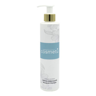 Flacone di Crema Detergente Corpo Cosmetu con dispenser, ideale per la detersione quotidiana e delicata della pelle.