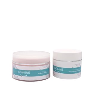 Kit Reset Corpo Cosmetù con olio esfoliante al sale e burro corpo nutriente