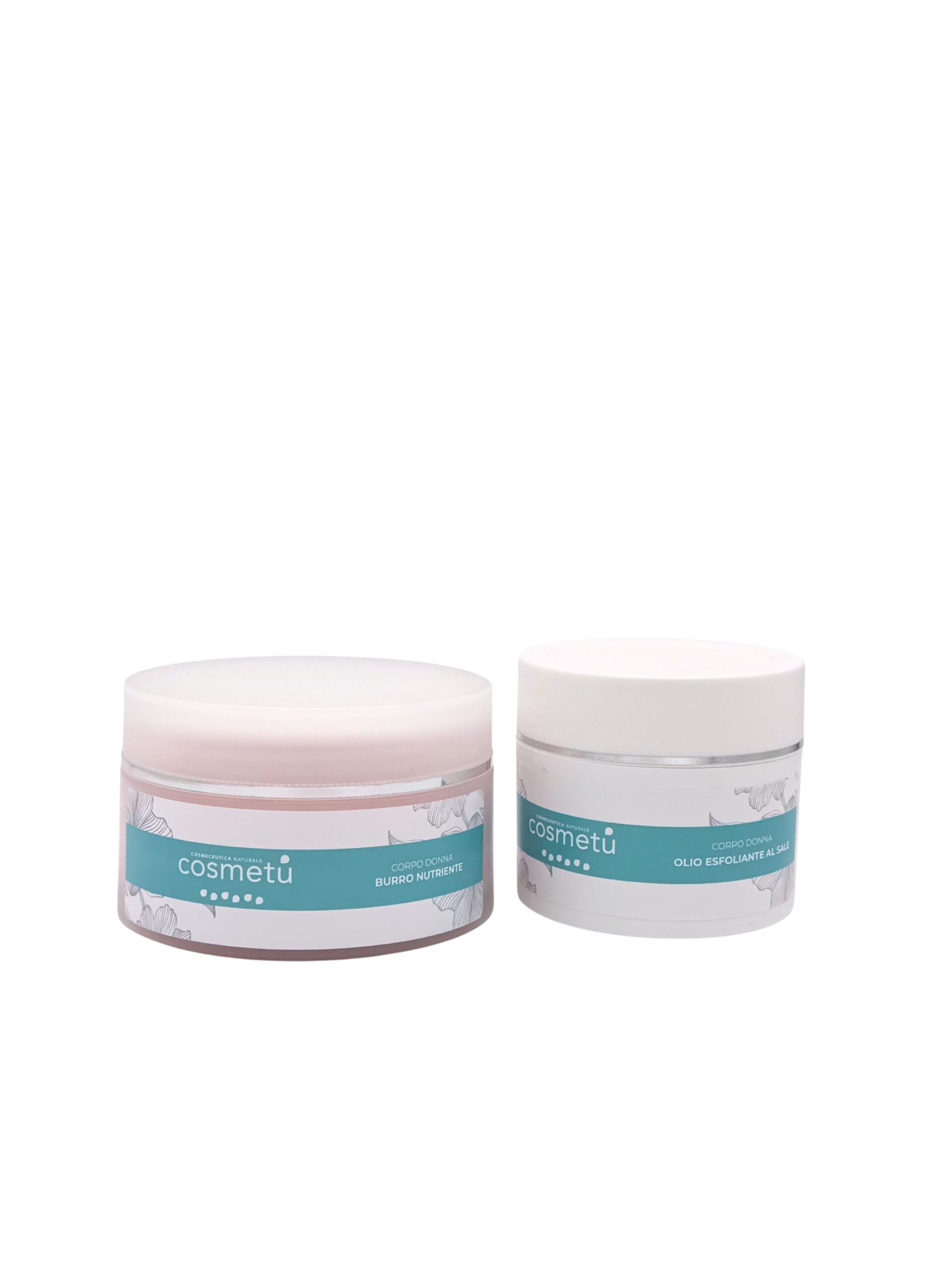 Kit Reset Corpo Nutrimento – Esfoliazione e nutrimento Kit Reset Corpo Cosmetù con olio esfoliante al sale e burro corpo nutriente
