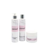 Kit Reset Viso Cosmetù con latte detergente, tonico con acido ialuronico e gommage viso corpo